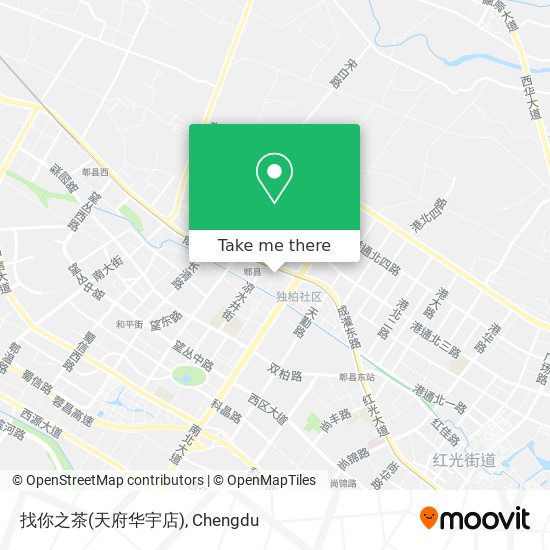 找你之茶(天府华宇店) map