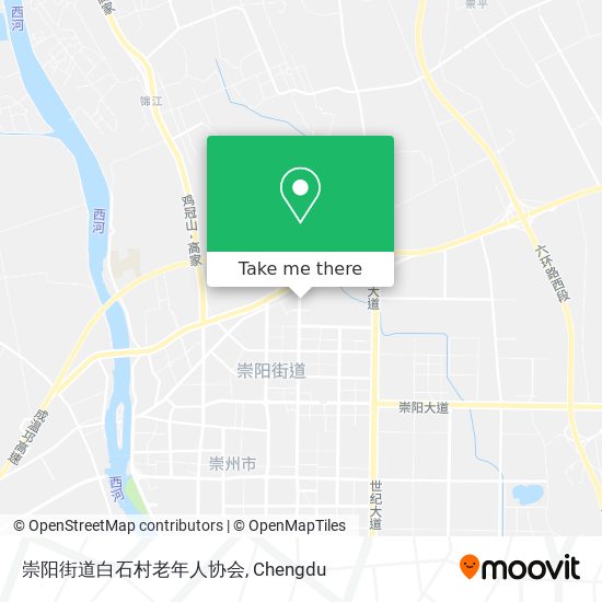 崇阳街道白石村老年人协会 map