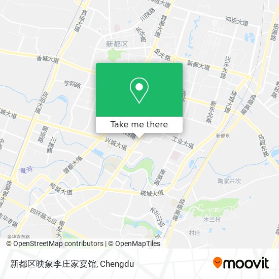 新都区映象李庄家宴馆 map