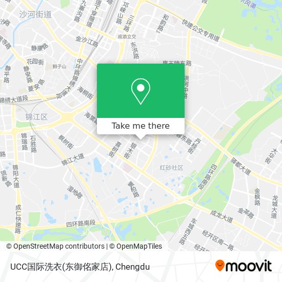 UCC国际洗衣(东御佲家店) map