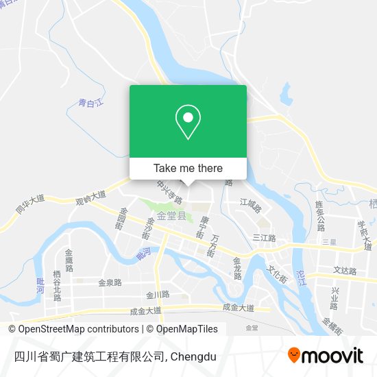 四川省蜀广建筑工程有限公司 map