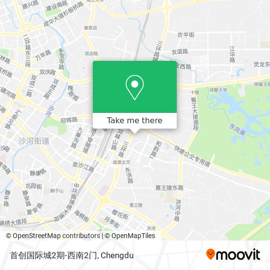 首创国际城2期-西南2门 map