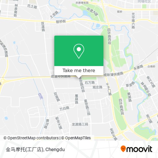 金马摩托(工厂店) map