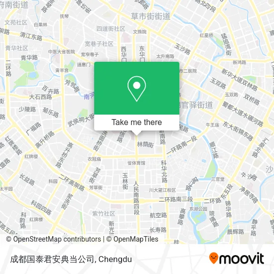 成都国泰君安典当公司 map