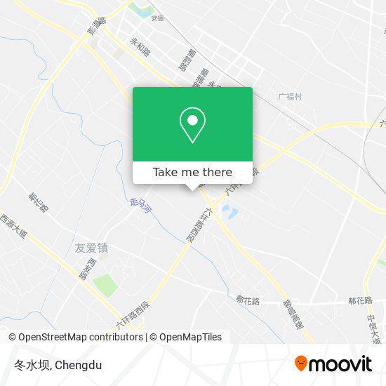 冬水坝 map