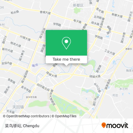 菜鸟驿站 map