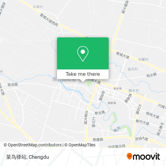 菜鸟驿站 map