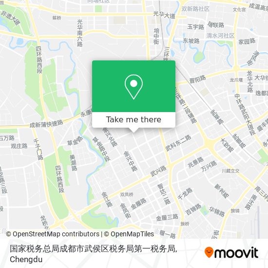 国家税务总局成都市武侯区税务局第一税务局 map
