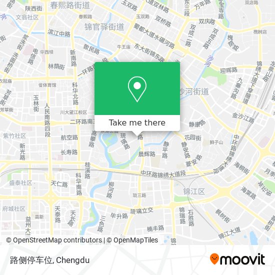 路侧停车位 map