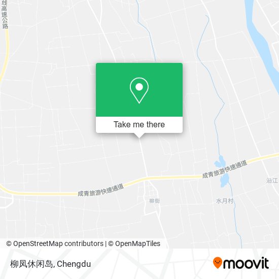 柳凤休闲岛 map