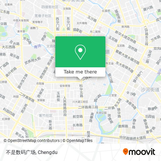 不是数码广场 map