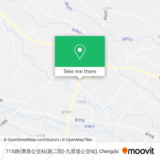 715路(唐昌公交站(新二院)-九里堤公交站) map