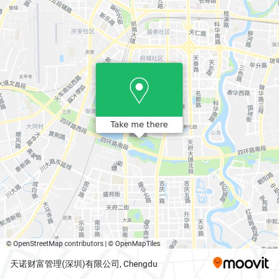 天诺财富管理(深圳)有限公司 map