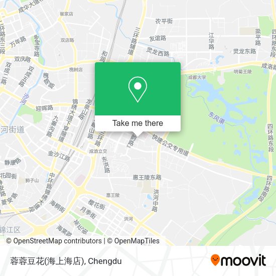 蓉蓉豆花(海上海店) map