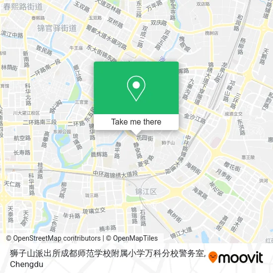 狮子山派出所成都师范学校附属小学万科分校警务室 map