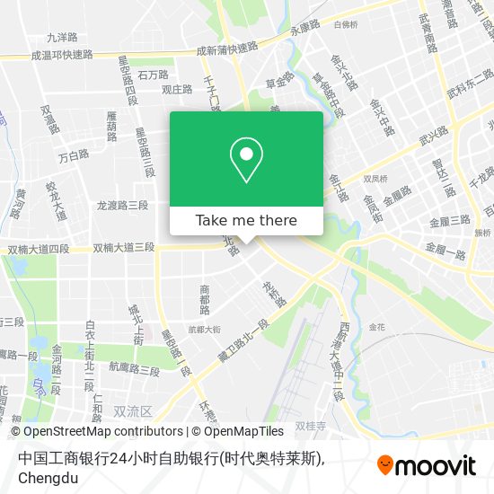 中国工商银行24小时自助银行(时代奥特莱斯) map