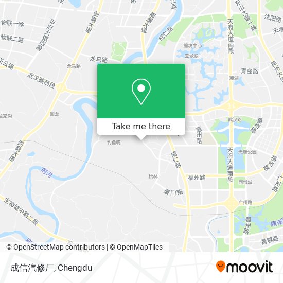 成信汽修厂 map