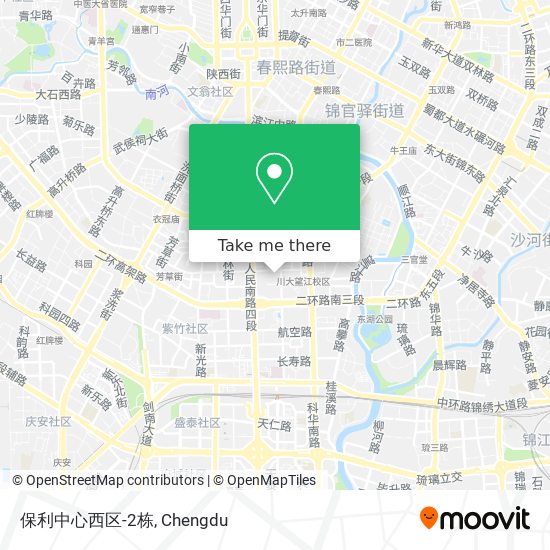 保利中心西区-2栋 map