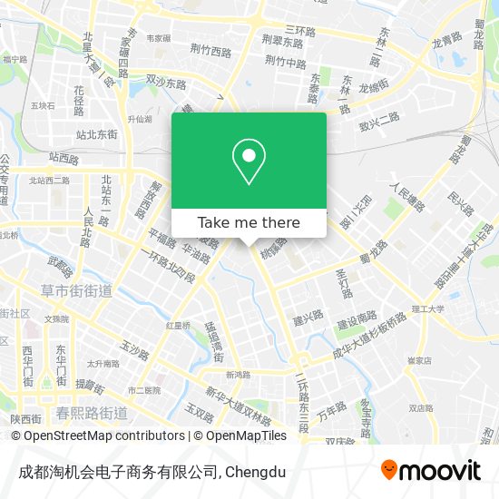 成都淘机会电子商务有限公司 map