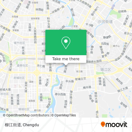 柳江街道 map