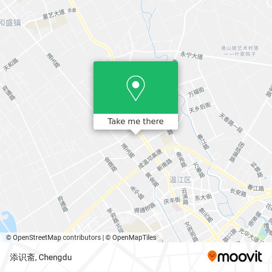 添识斋 map