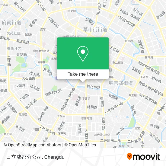 日立成都分公司 map