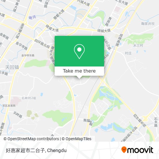 好惠家超市二台子 map