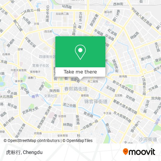 虎标行 map