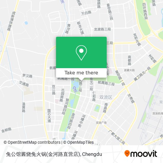 兔公馆酱烧兔火锅(金河路直营店) map