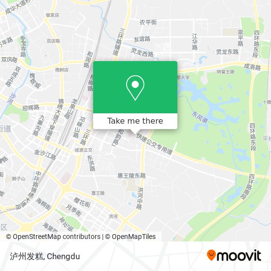 泸州发糕 map