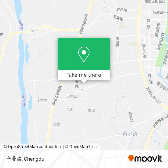 产业路 map