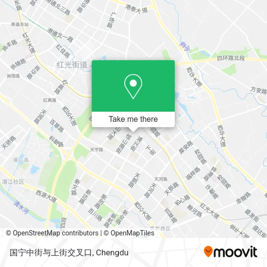 国宁中街与上街交叉口 map