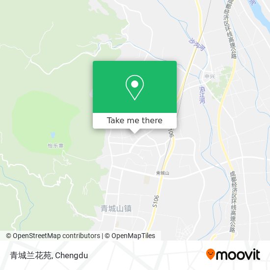 青城兰花苑 map