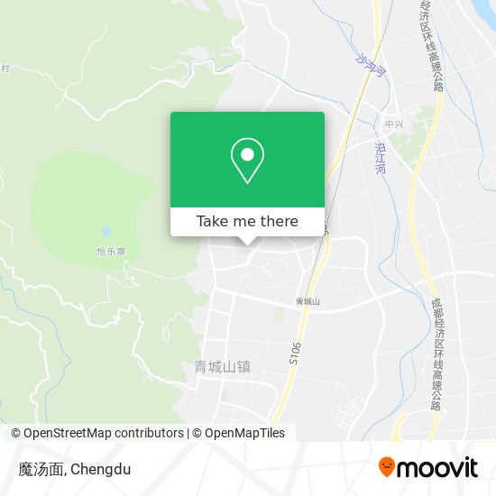 魔汤面 map