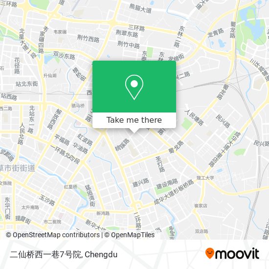 二仙桥西一巷7号院 map