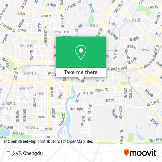 二皮虾 map