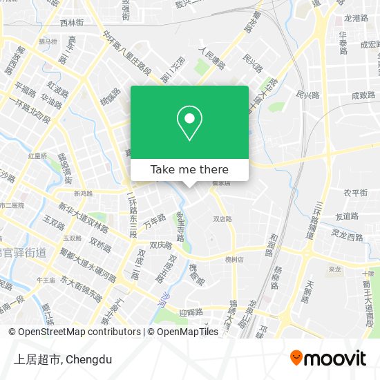 上居超市 map