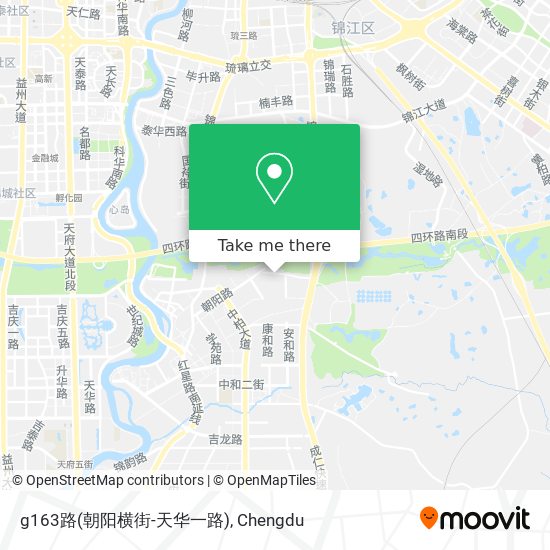g163路(朝阳横街-天华一路) map