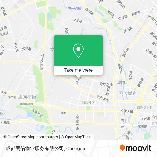 成都蜀信物业服务有限公司 map