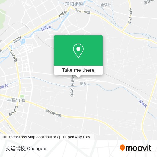 交运驾校 map