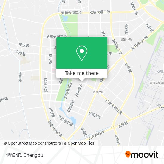 酒道馆 map