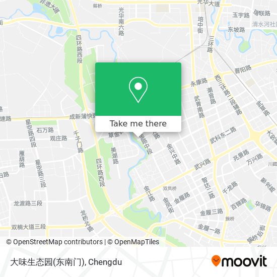 大味生态园(东南门) map