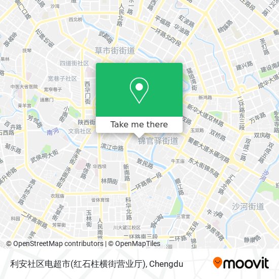 利安社区电超市(红石柱横街营业厅) map