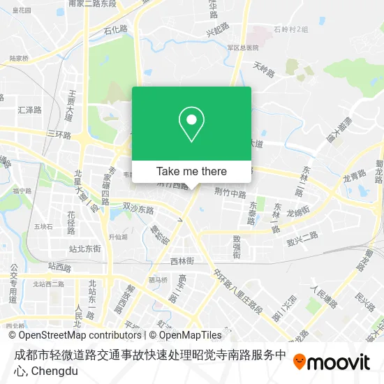 成都市轻微道路交通事故快速处理昭觉寺南路服务中心 map