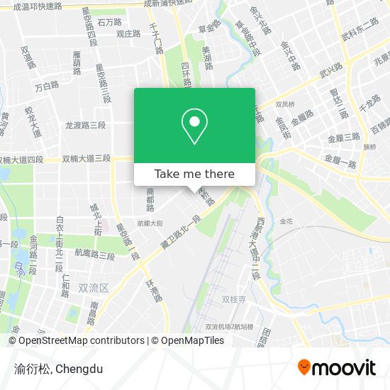 渝衍松 map