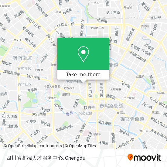 四川省高端人才服务中心 map