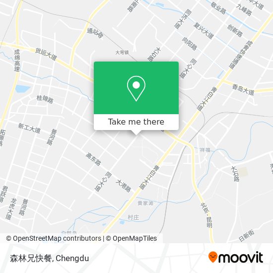 森林兄快餐 map