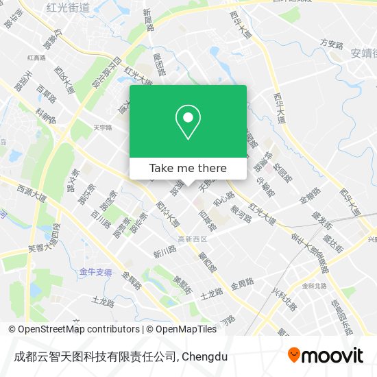 成都云智天图科技有限责任公司 map