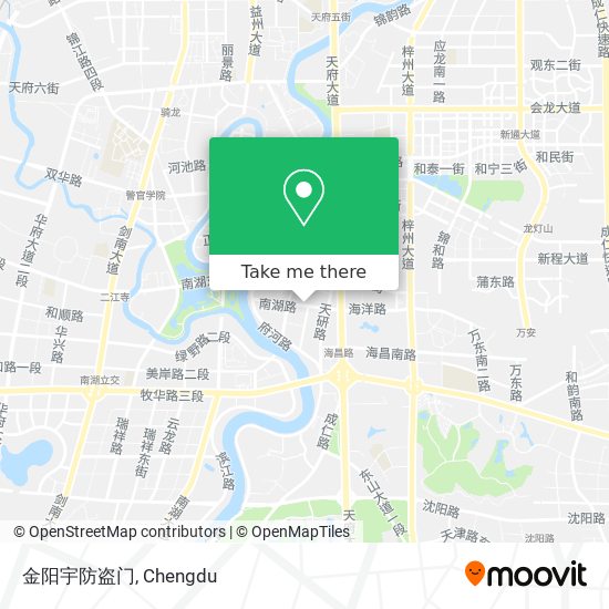 金阳宇防盗门 map