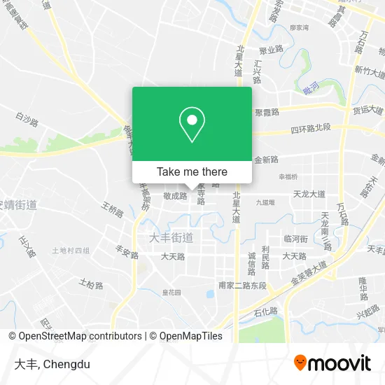 大丰 map